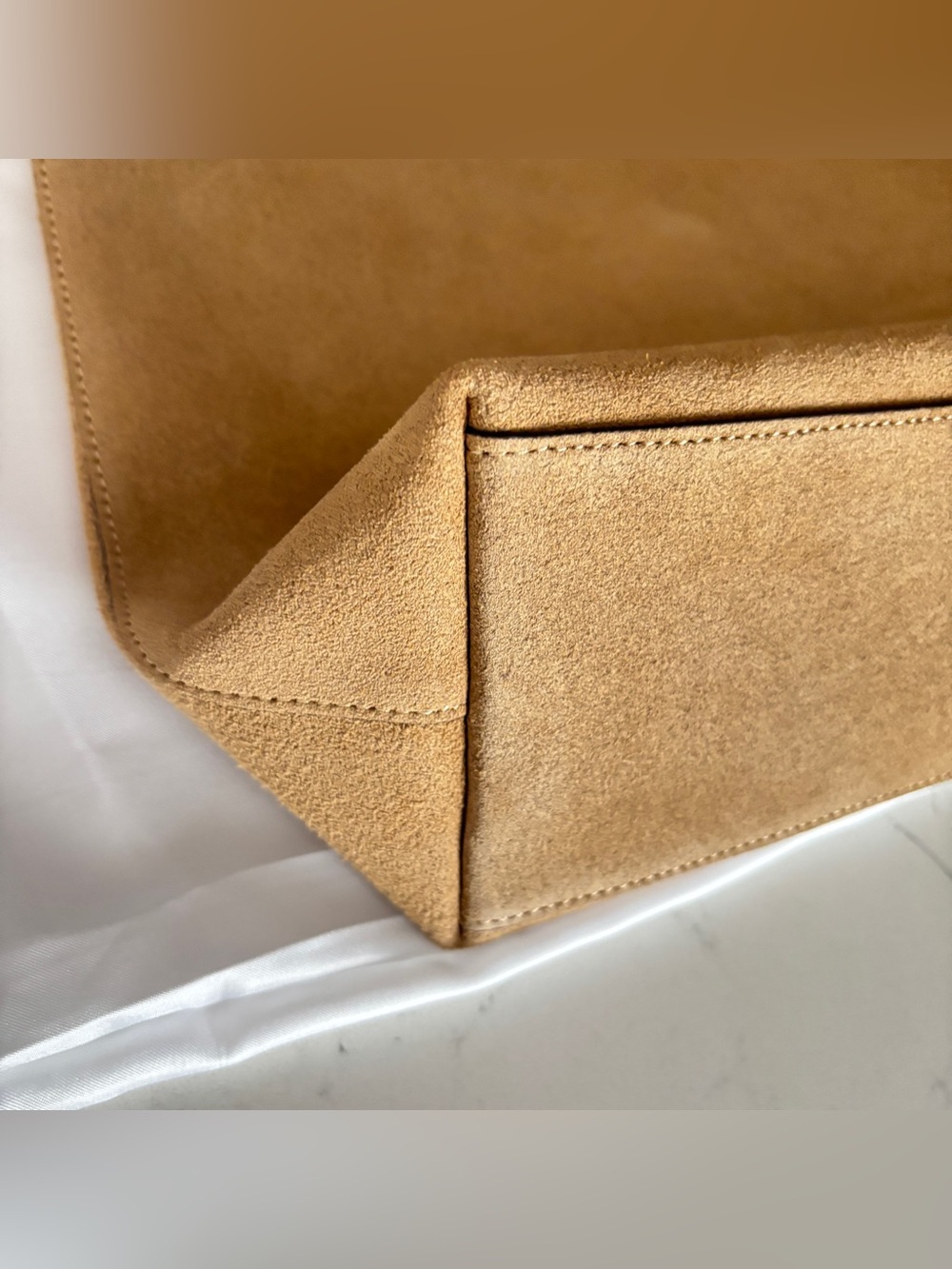 NWOT Coach Brooklyn Shoulder Bag 39 in Suede (Sand) CW636 - Picture 3 of 14